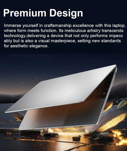 15.6" Windows 11 laptops Computer Intel CORE i3 5005 16GB RAM 1/2TB SSD Notebook Gamer Computer PC Fingerprint unlocking Laptops