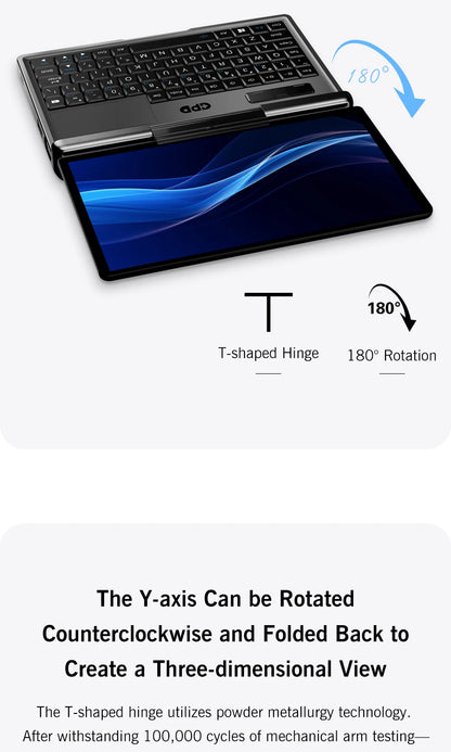 2025 New GPD MicroPC 2 7Inches Mini Industry Laptop Intel® Core™ i3-N300 16GB/512GB Windows 11 Portable Computer Notebook