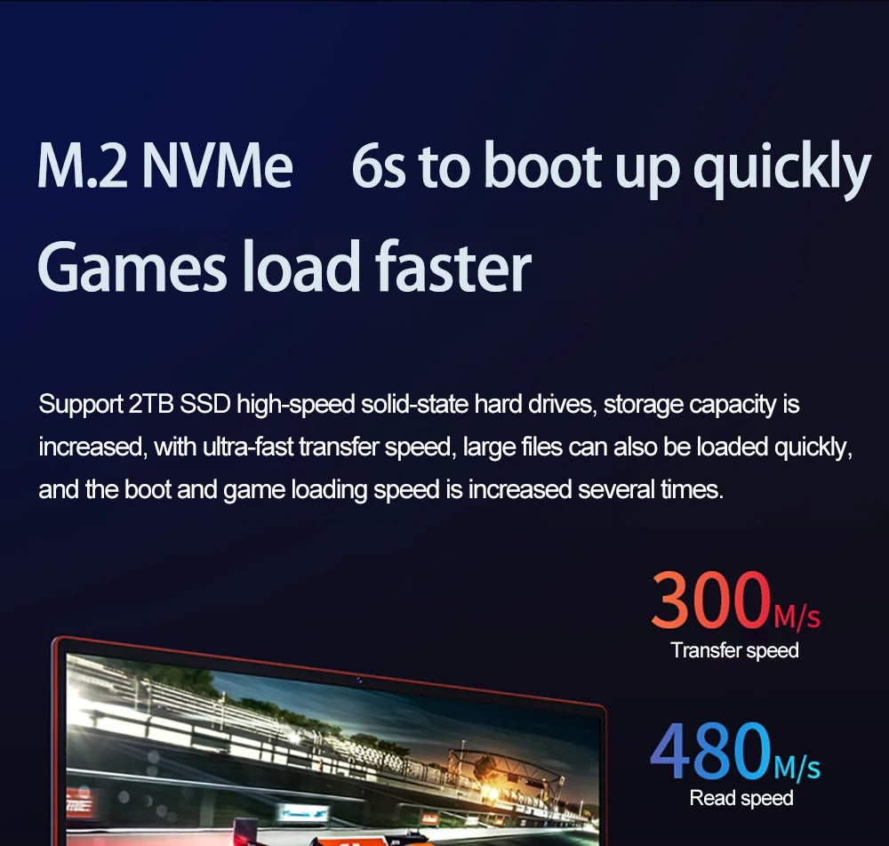 2025 New Gaming Laptop Computer Intel Core i9-10885H i7 8750H GTX1650 4G 16.1 Inch IPS Screen RAM Max 64GB 2*DDR4 2*M.2 NVMe