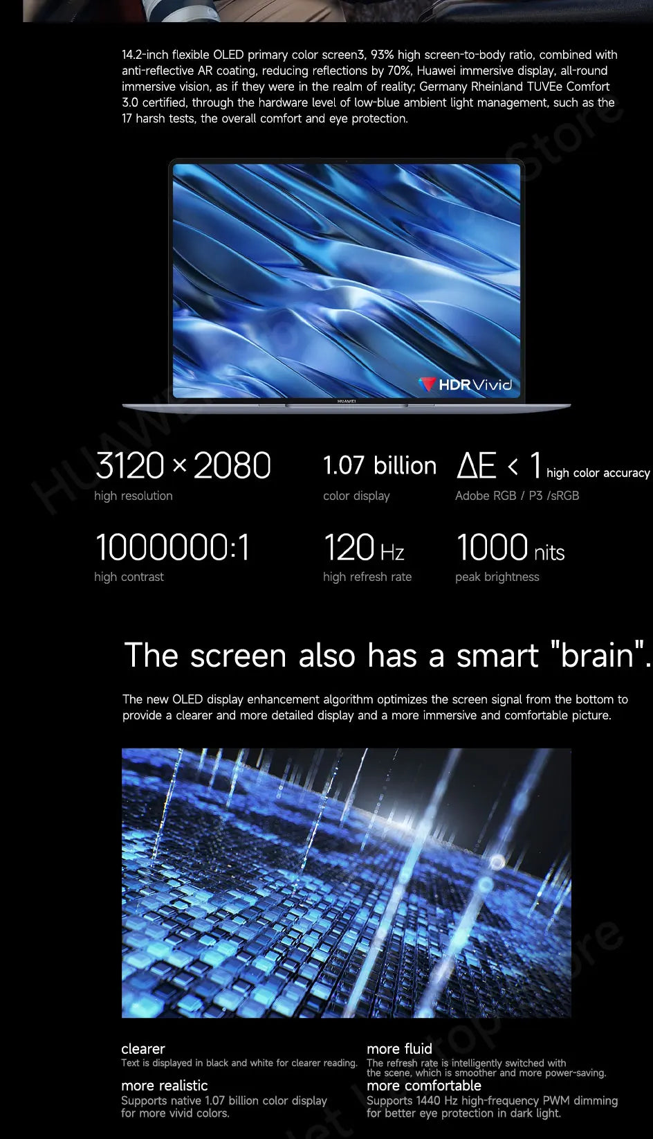 2024  HUAWEI MateBook X Pro Laptop Inter Core Ultra9 185H/Ultra7 155H 32/16GB 2/1TB Netbook 14.2inch 3.1k Touchscreen 120Hz OLED