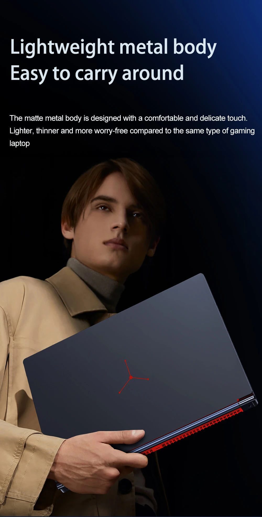 2025 New Gaming Laptop Computer Intel Core i9-10885H i7 8750H GTX1650 4G 16.1 Inch IPS Screen RAM Max 64GB 2*DDR4 2*M.2 NVMe