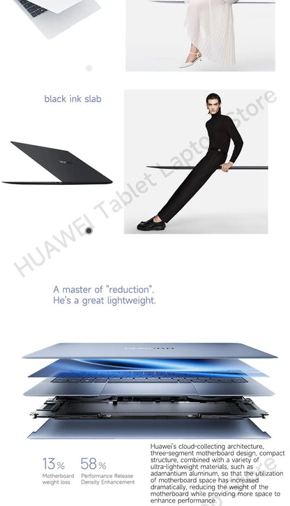 2024  HUAWEI MateBook X Pro Laptop Inter Core Ultra9 185H/Ultra7 155H 32/16GB 2/1TB Netbook 14.2inch 3.1k Touchscreen 120Hz OLED